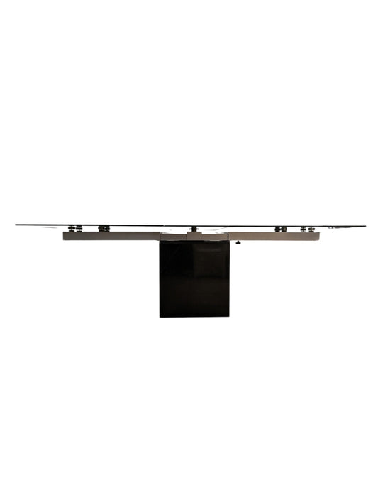 Calligaris Extendable Glass and Marble Dining