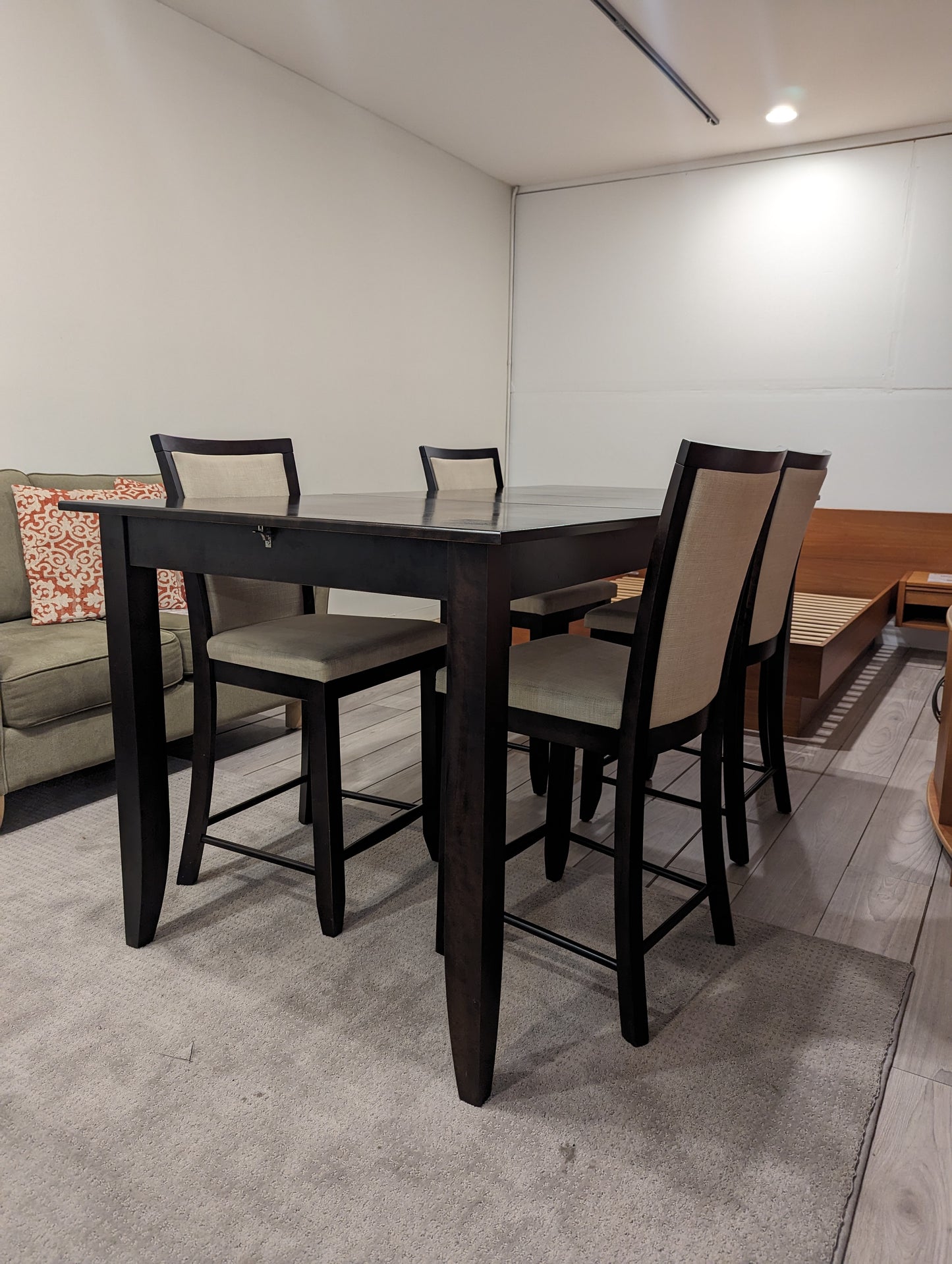Table and Chair Set with Storage