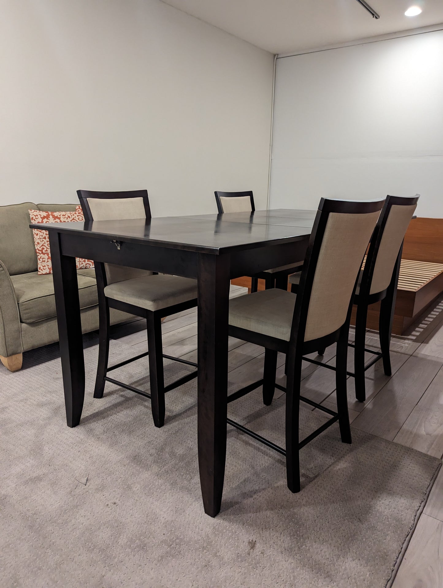 Table and Chair Set with Storage