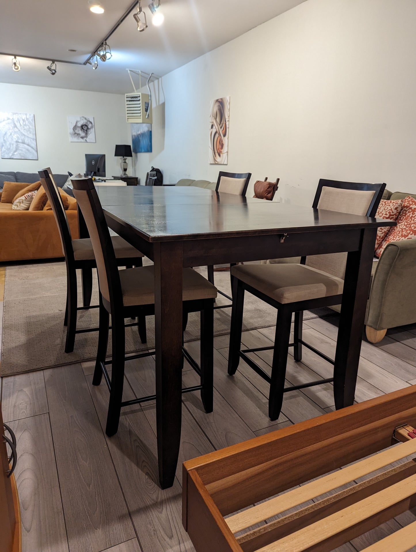 Table and Chair Set with Storage