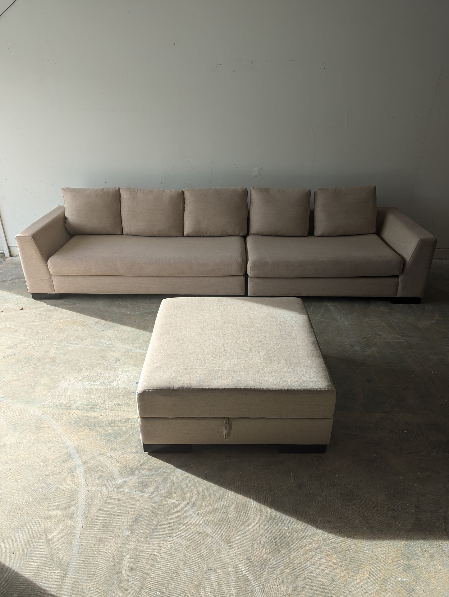 Van Gogh Wiley Custom Sectional With Storage