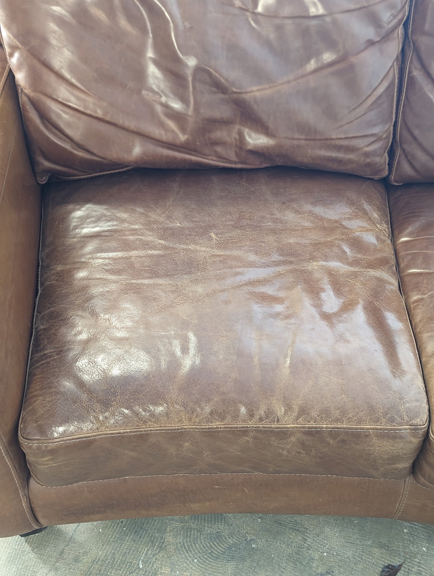 Bradington Young Leather Sofa