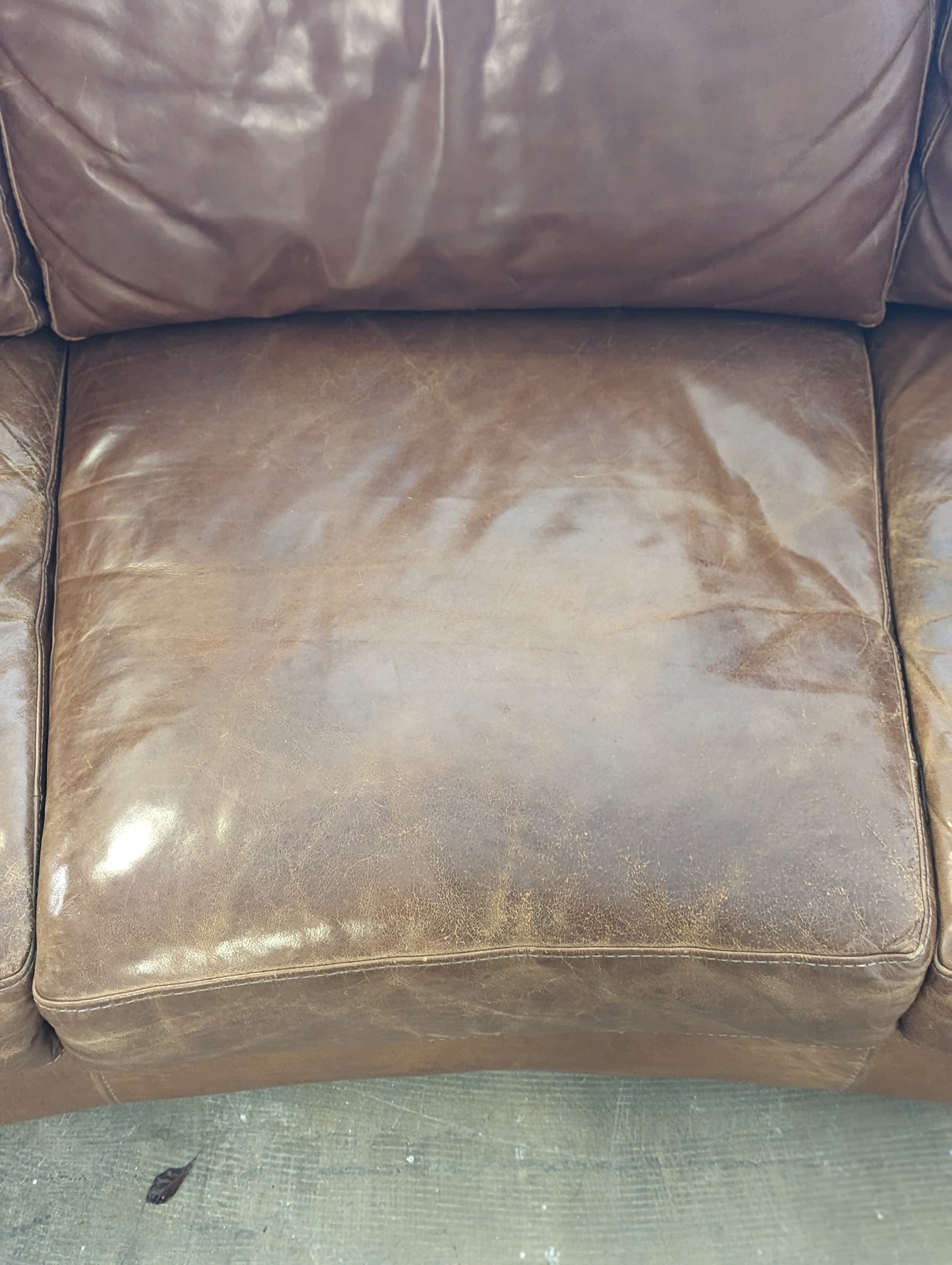 Bradington Young Leather Sofa