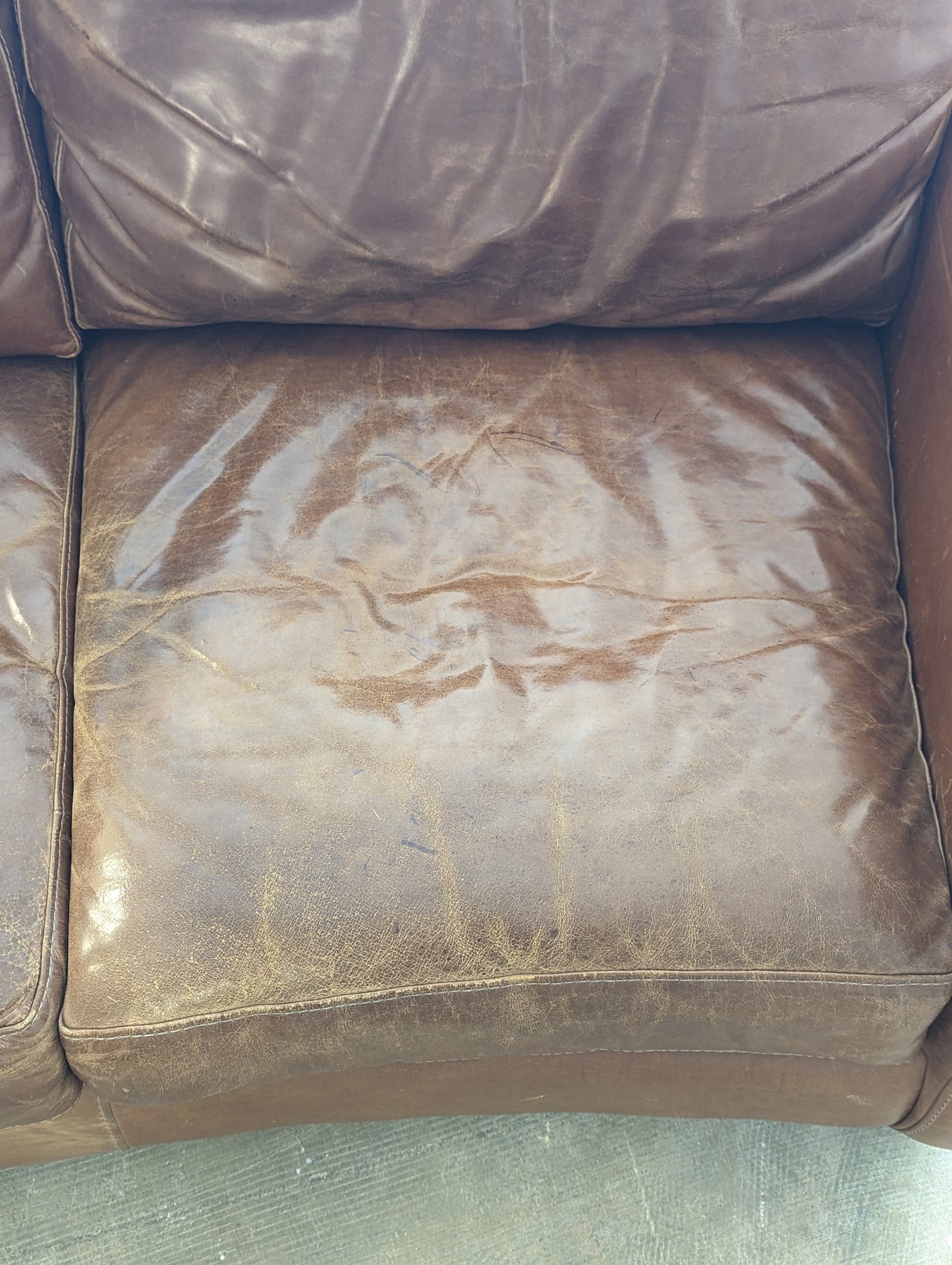 Bradington Young Leather Sofa