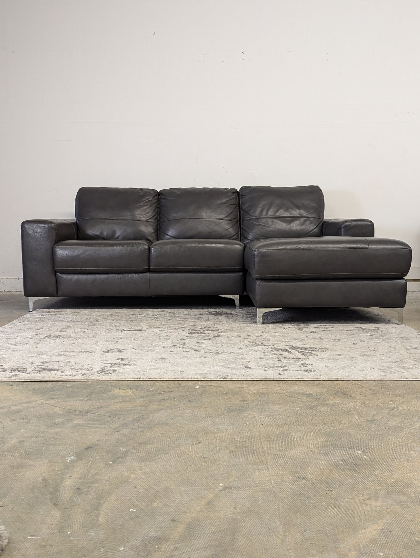 Scan Design Leather Sectional