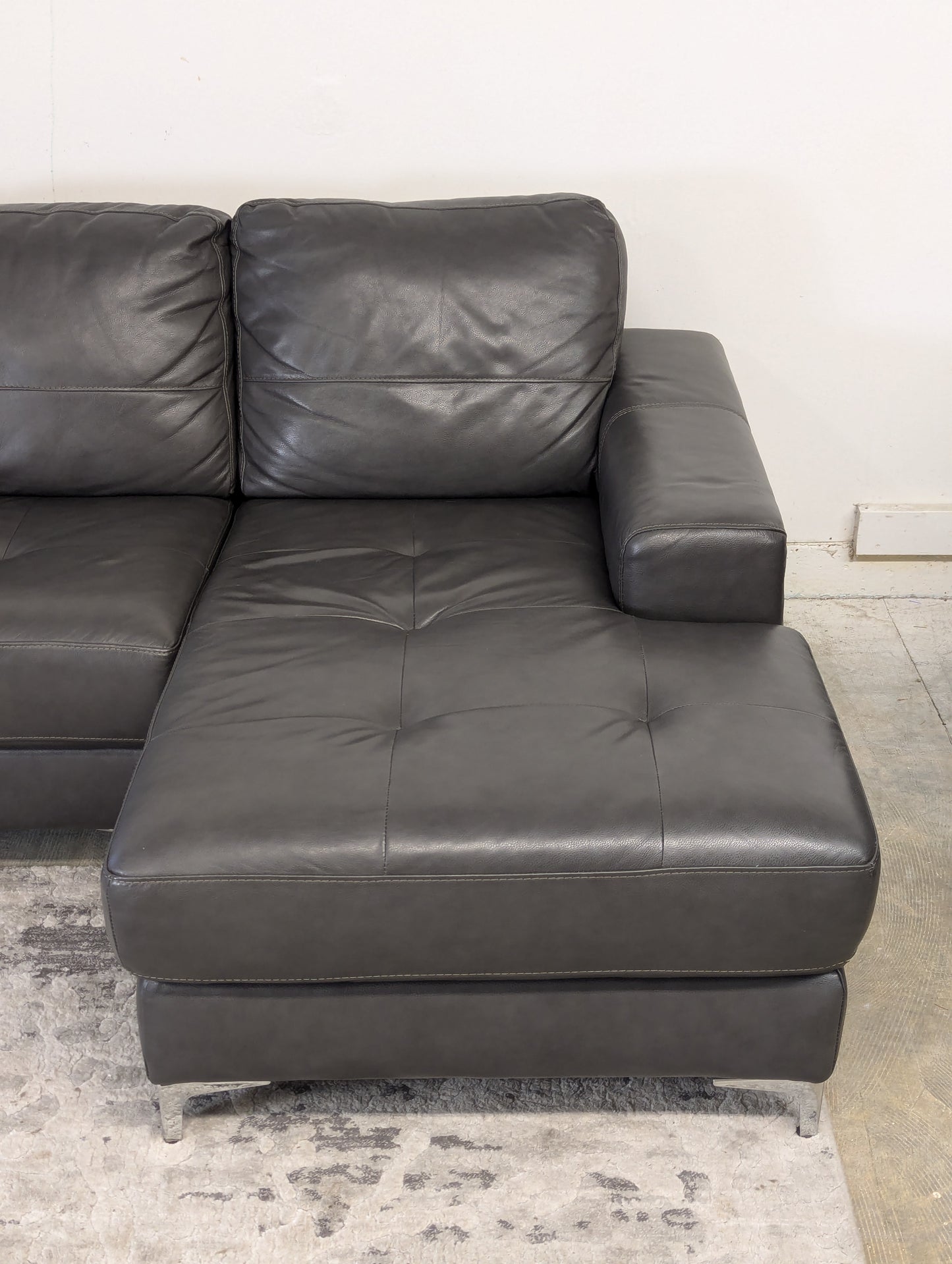Scan Design Leather Sectional