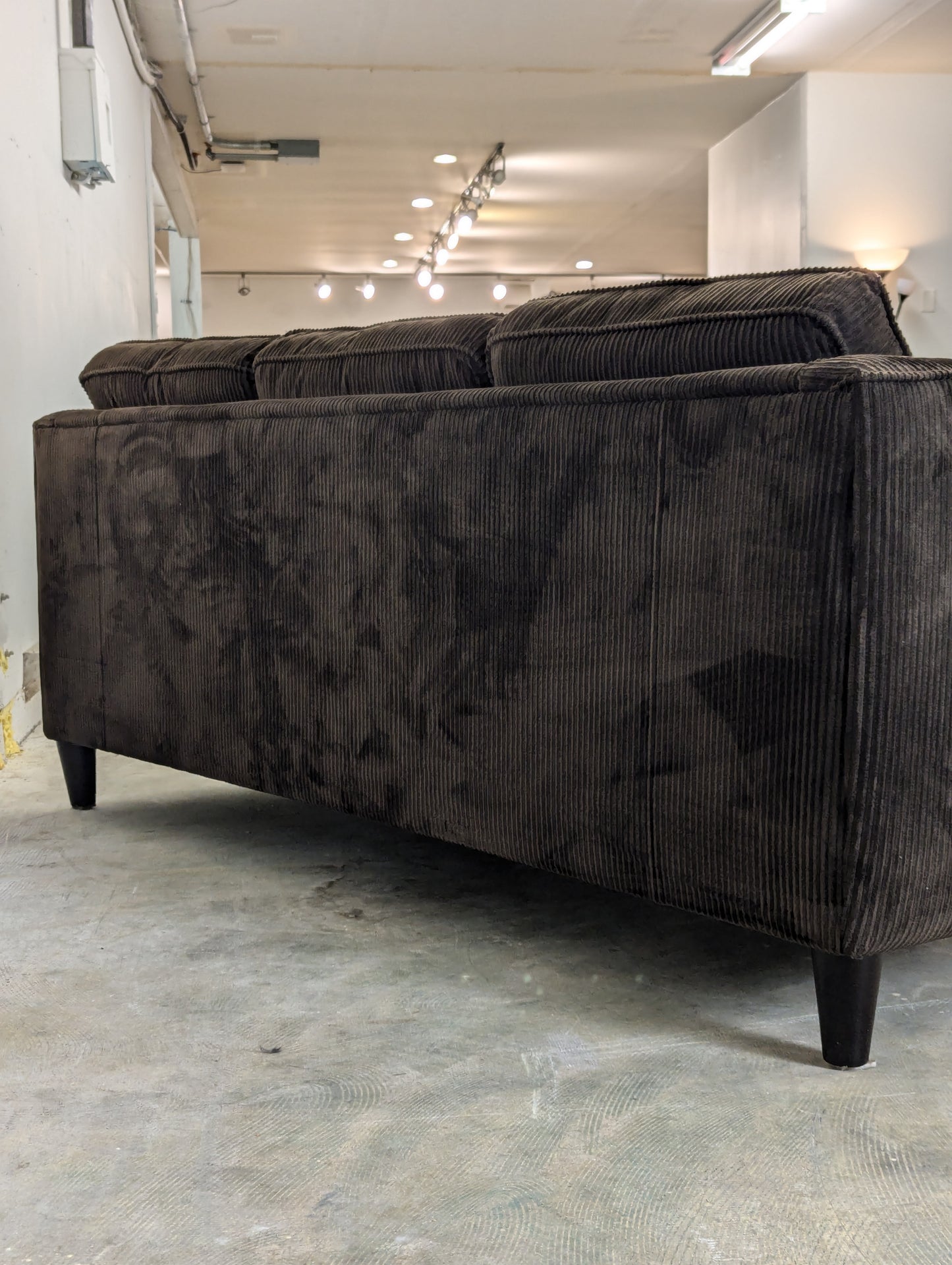 SOLD Corduroy Urban Barn Lure Sectional Sofa