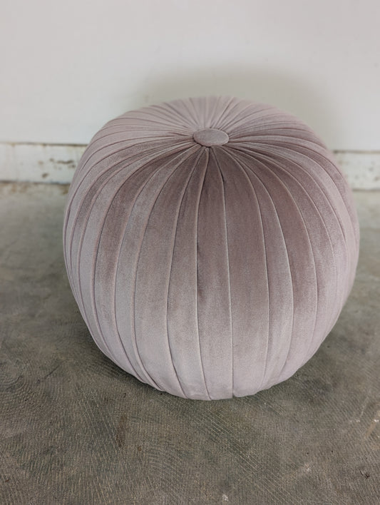 Pink Sable Pouffe Ottoman