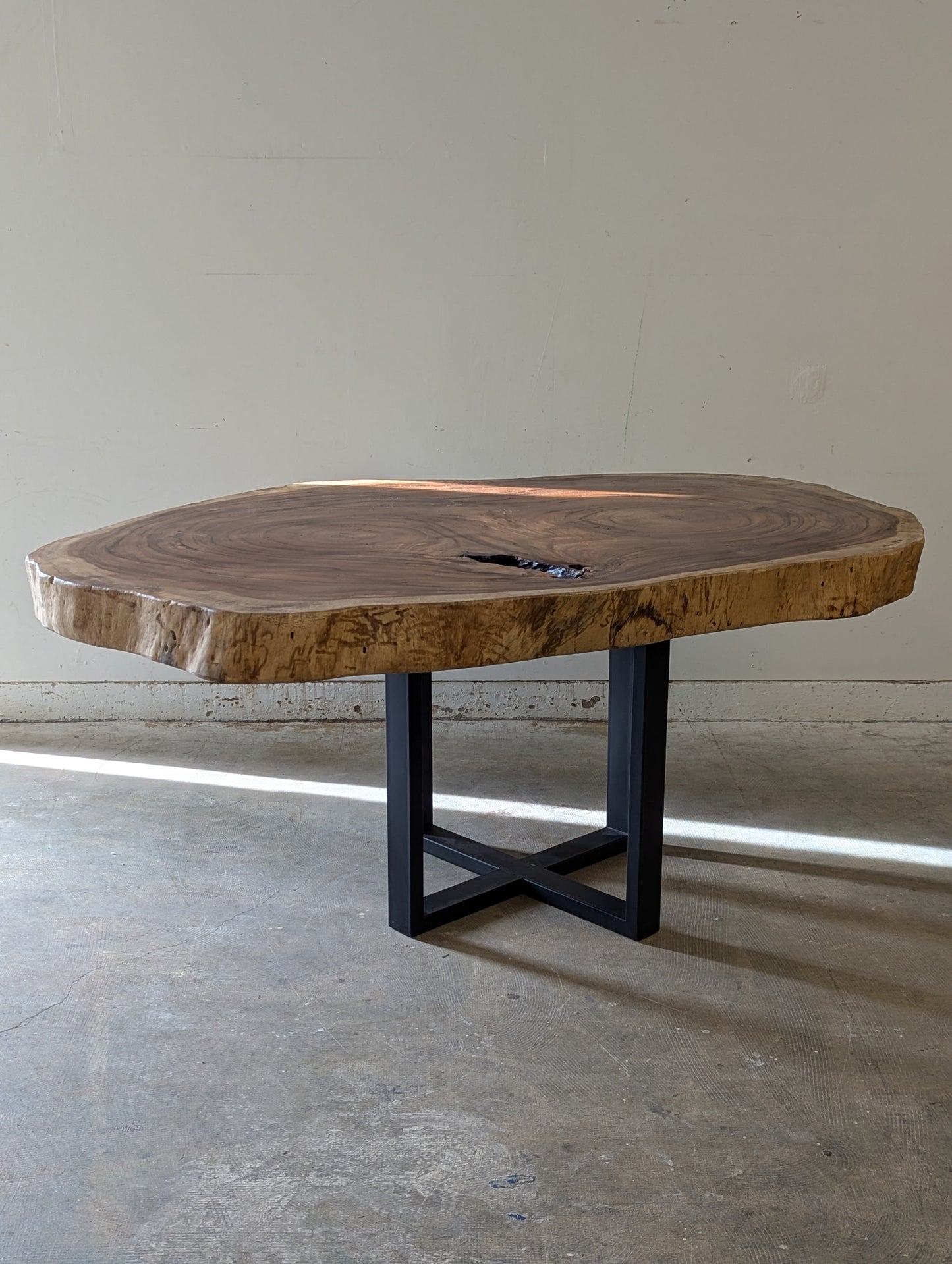 Muse and Merchant Live Edge Dining Room Table