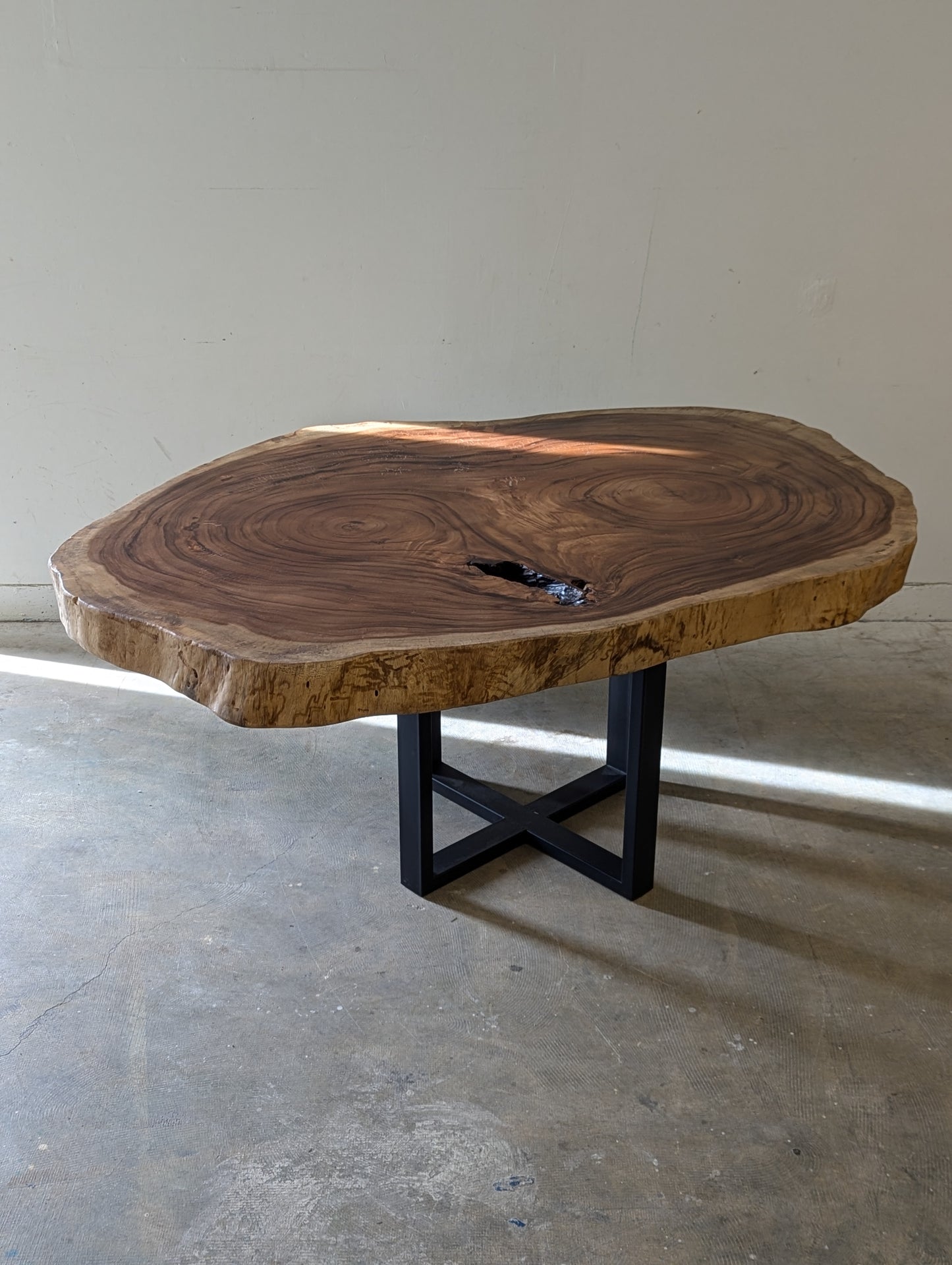 Muse and Merchant Live Edge Dining Room Table