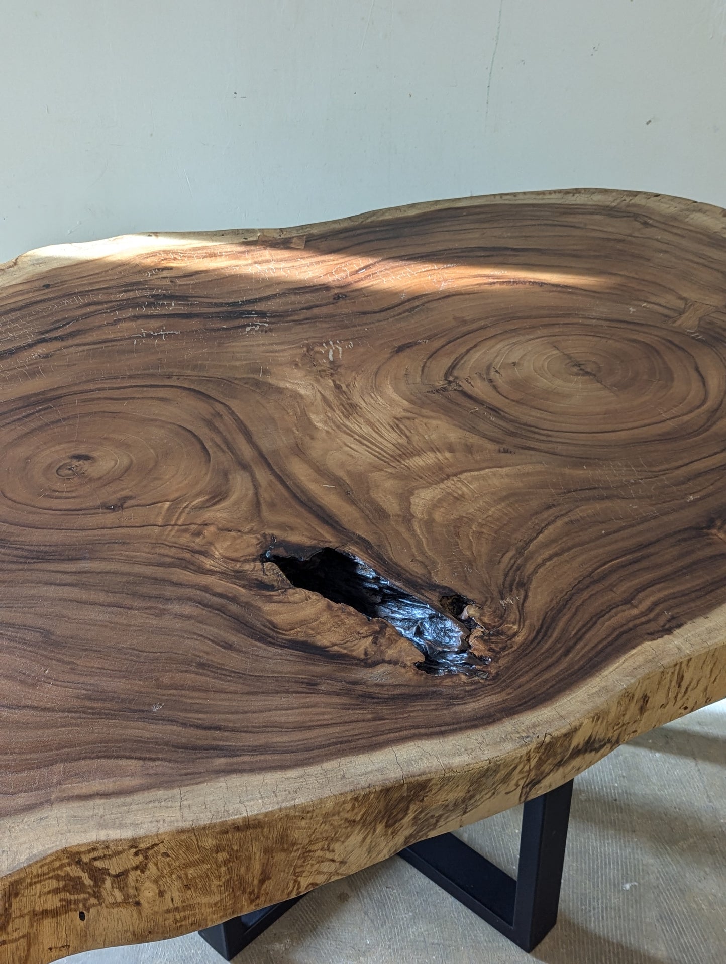 Muse and Merchant Live Edge Dining Room Table