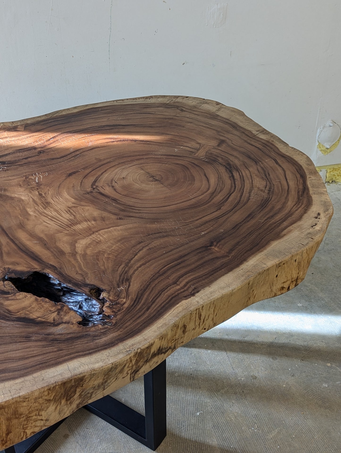 Muse and Merchant Live Edge Dining Room Table