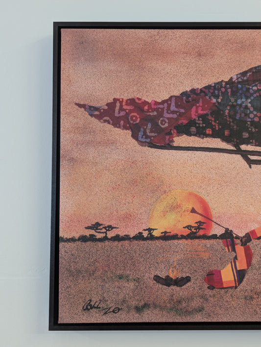 Planes of Africa I by Alonzo Saunders