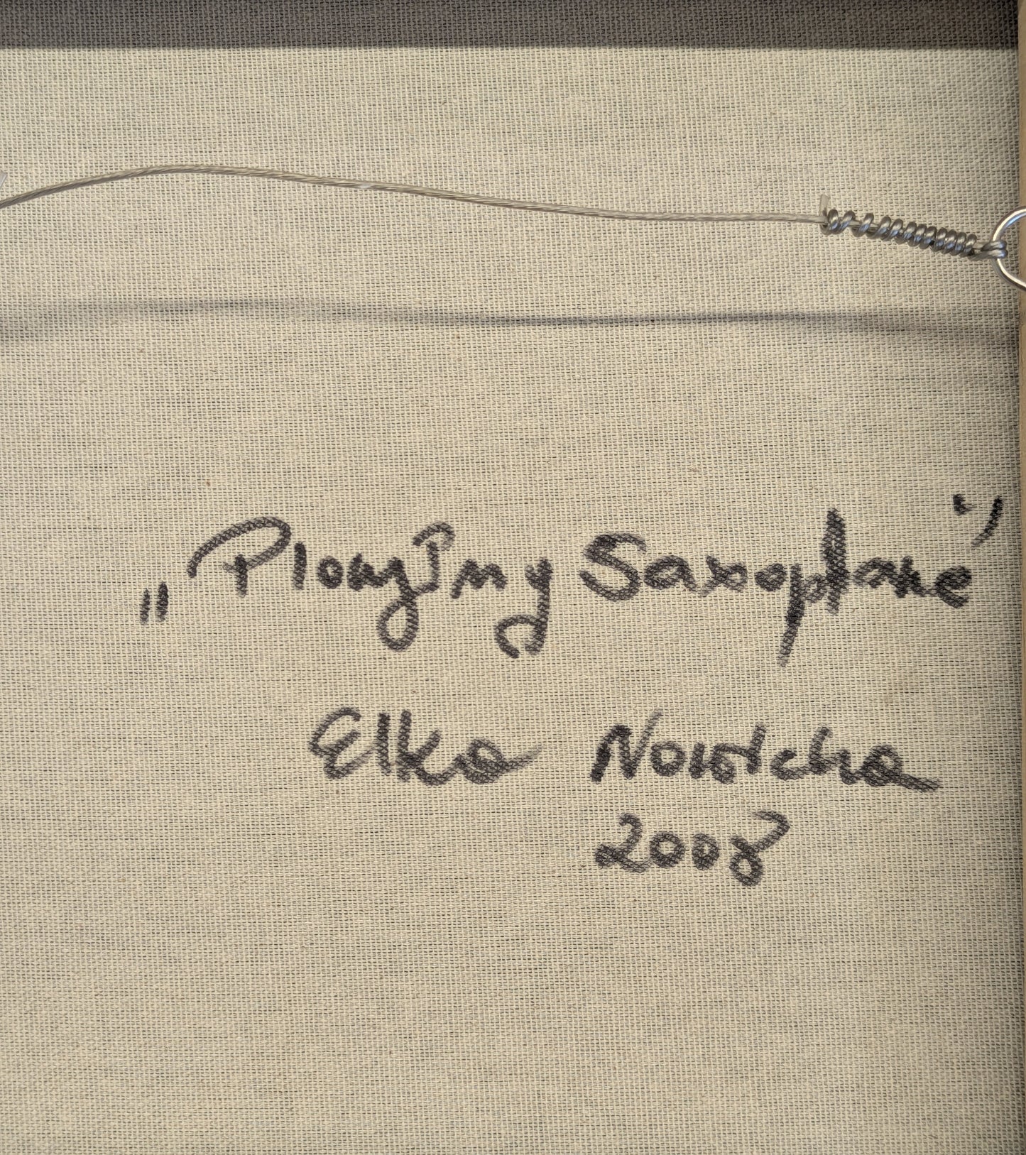 Play My Saxophone by Elka Nowicka