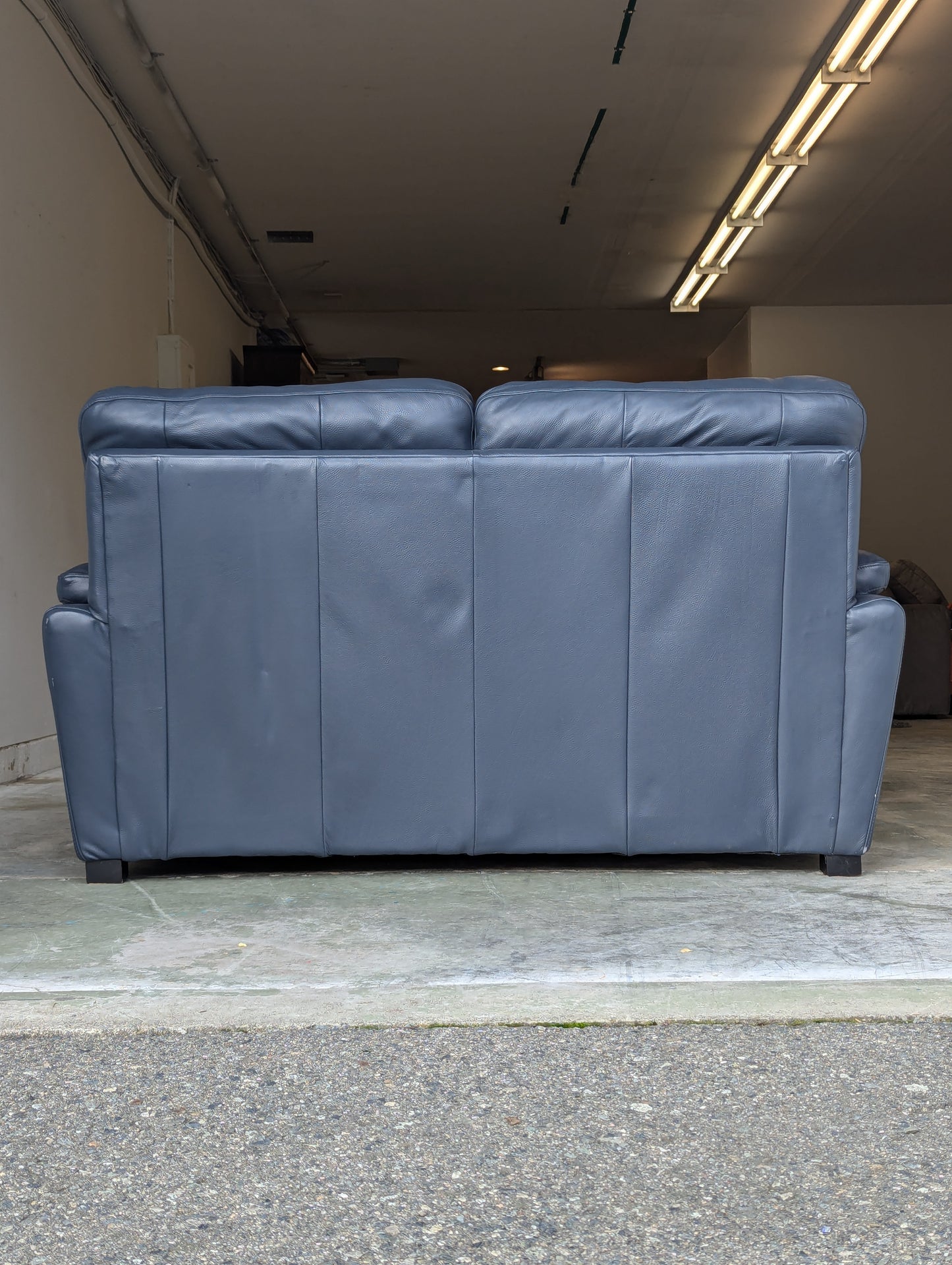 Gaetano Leather Loveseat