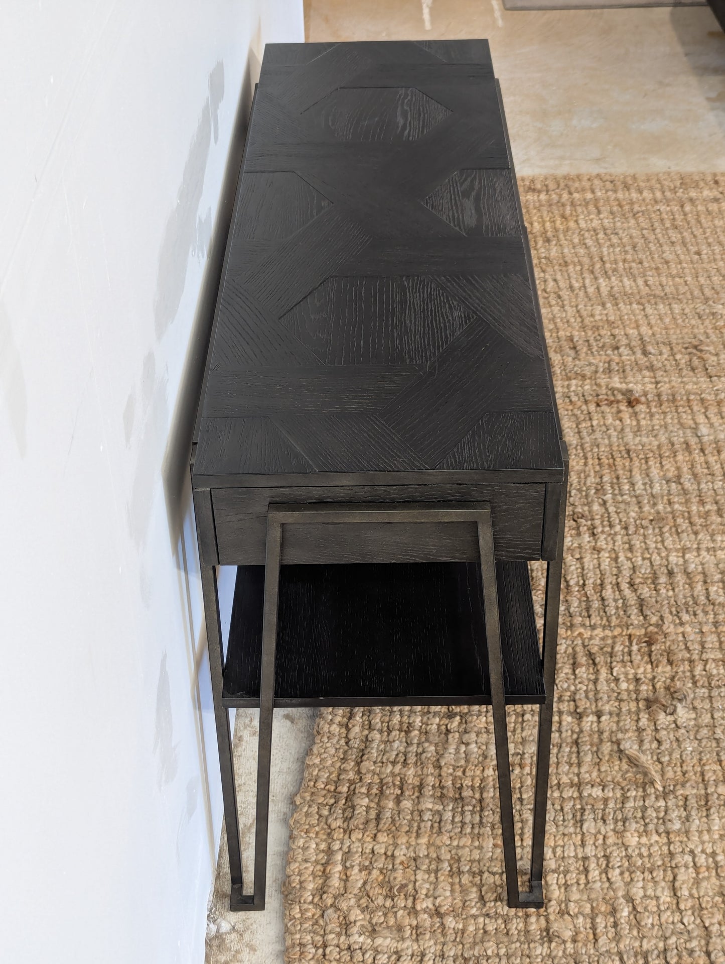 Maghom Wooden Open Metal Table