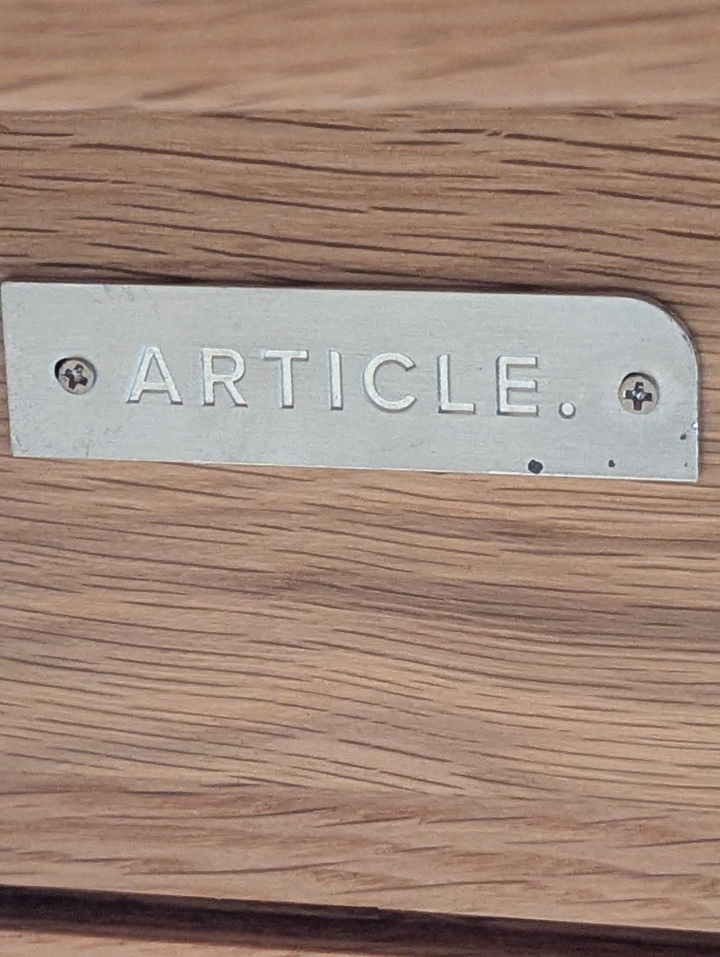 Article Madera 86" - 125" Solid Wood Extendable Dining Table - Oak