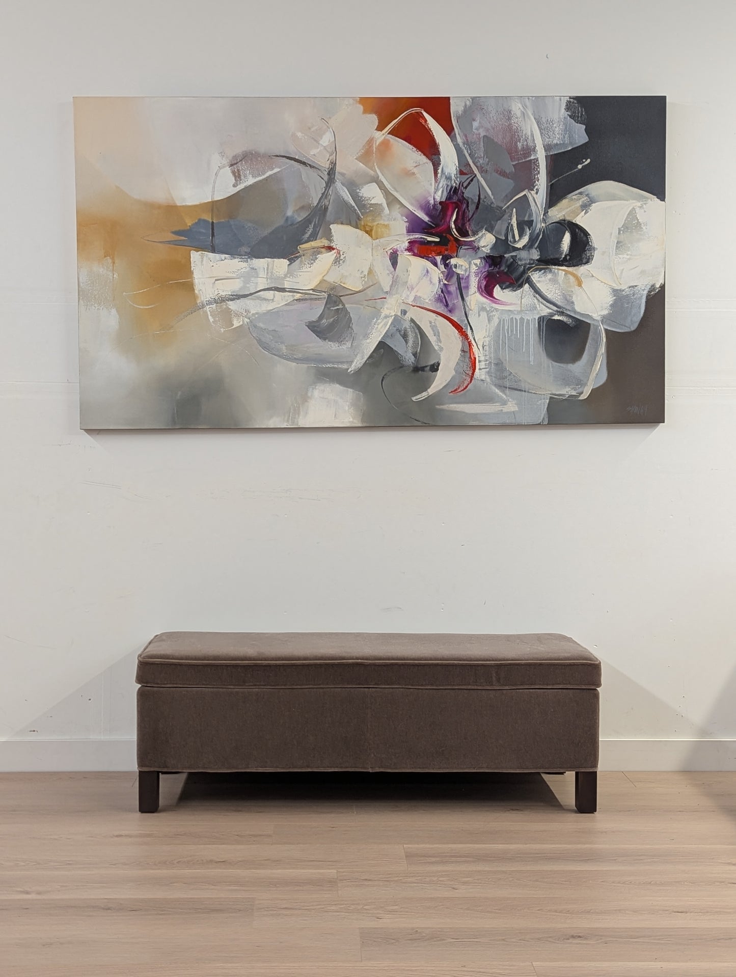 Shinah Lee "Sunset" Oil on Canvas