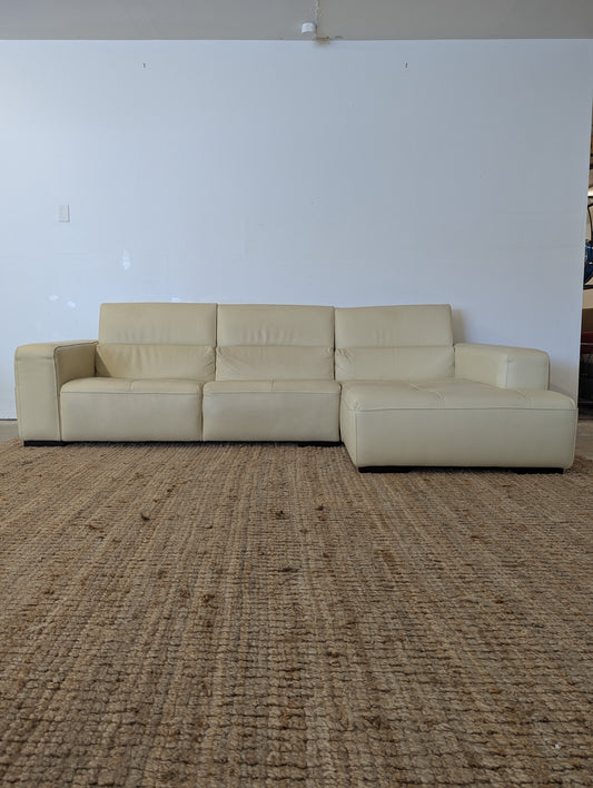 Gamma Tiffany Leather Sectional