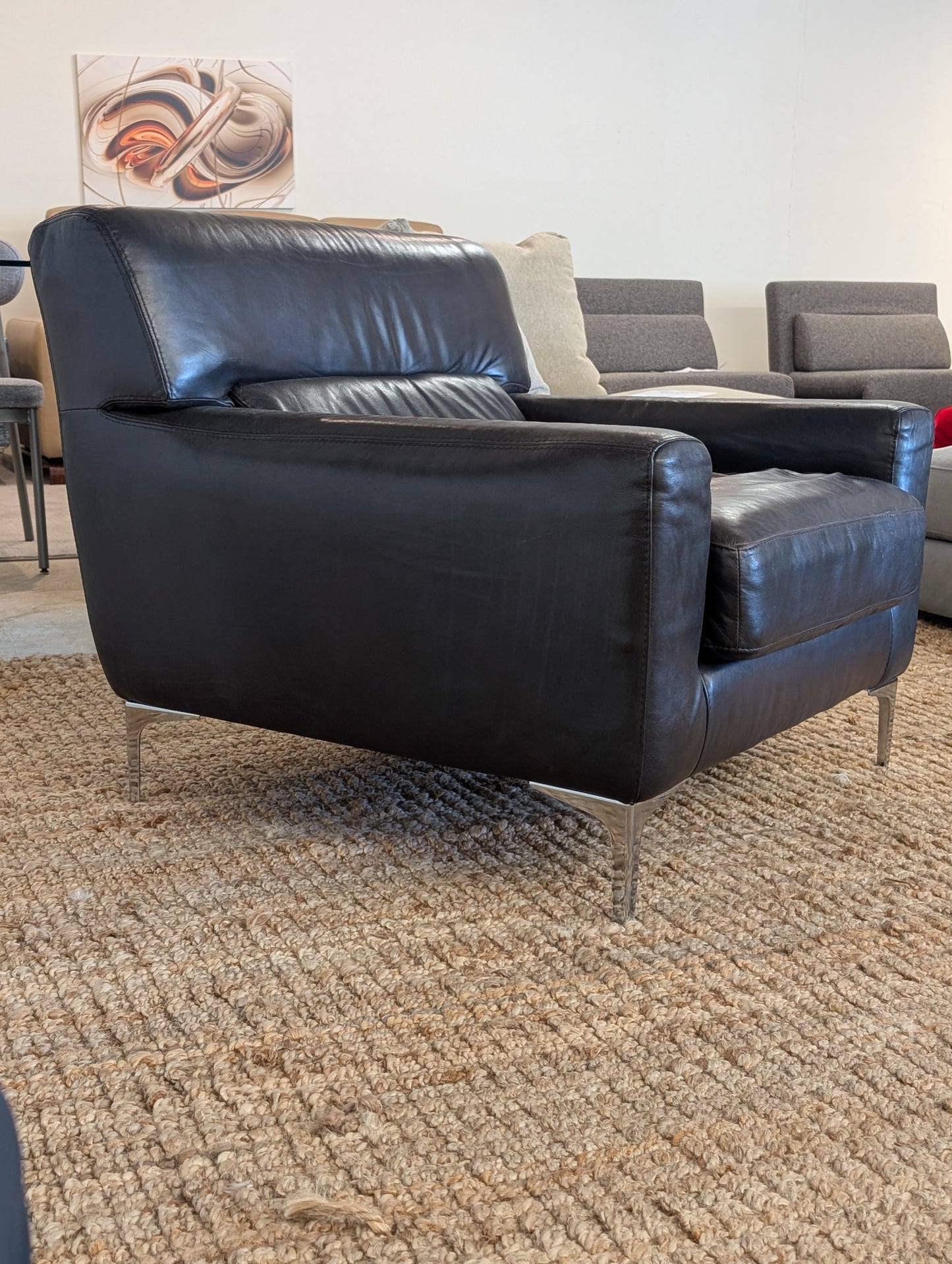 Calia Italia Leather Chair