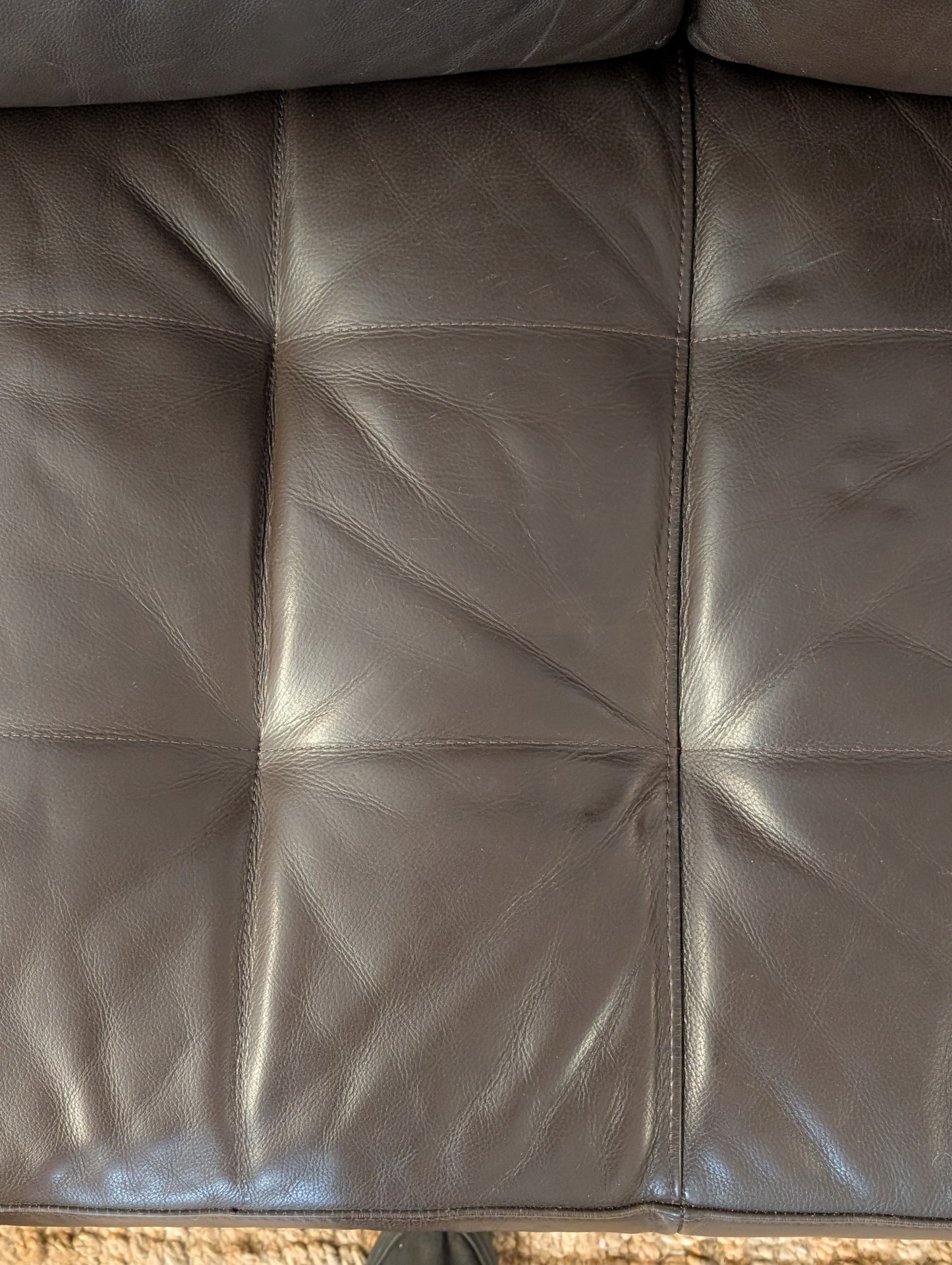 Natuzzi Italia Lazzio II Leather Sofa