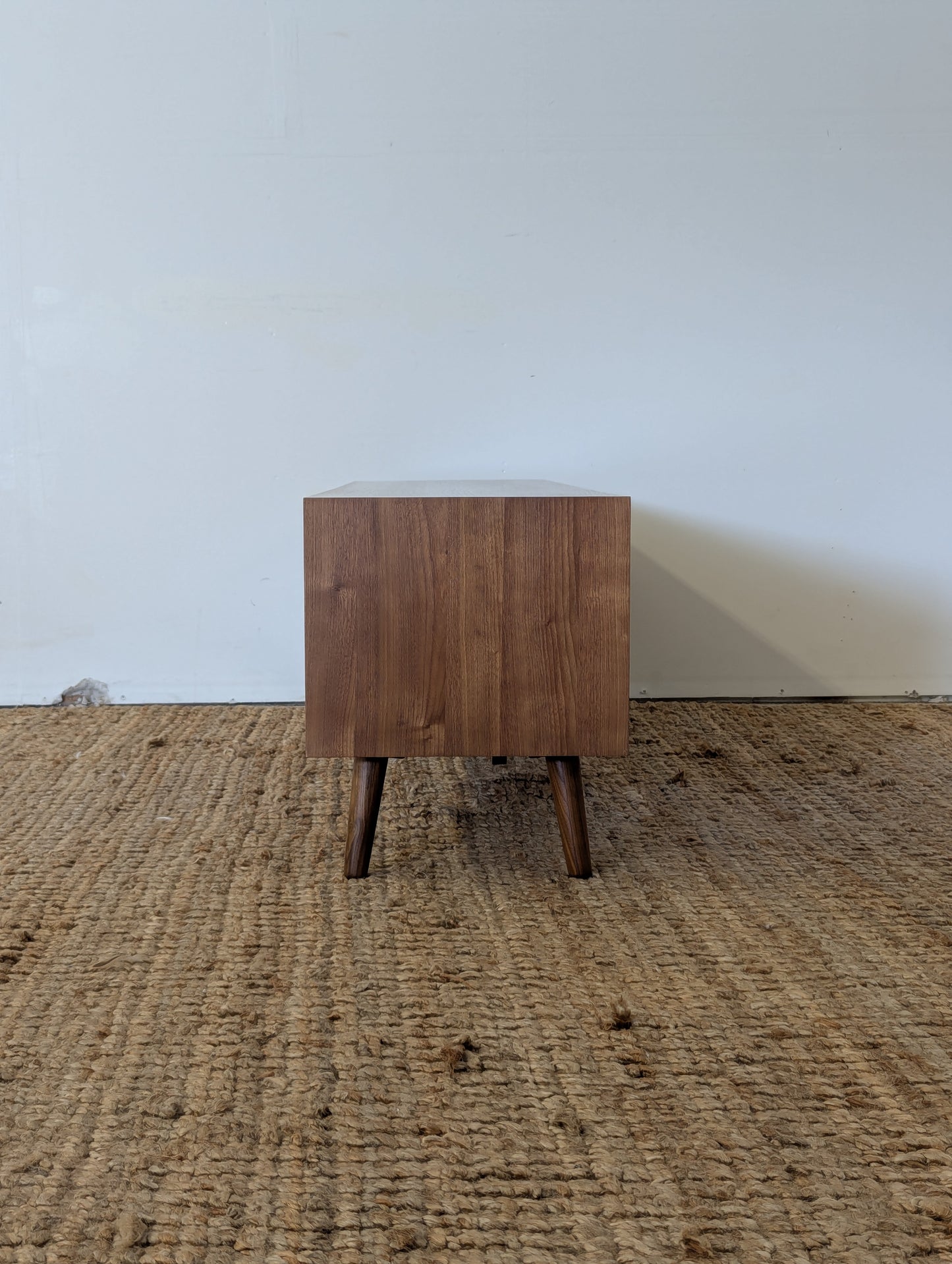 Article Seno 63" Low Media Unit - Walnut