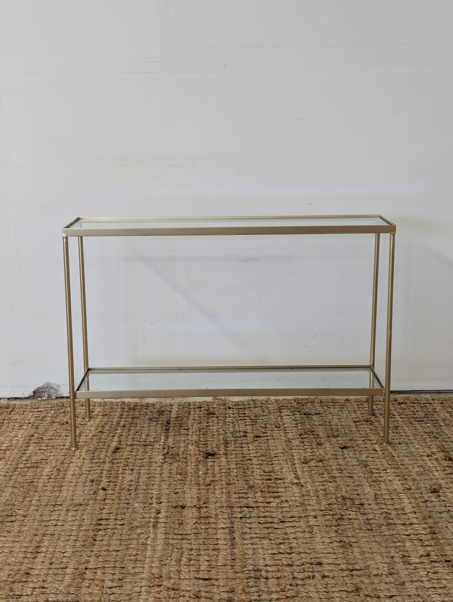 Glass Console Table