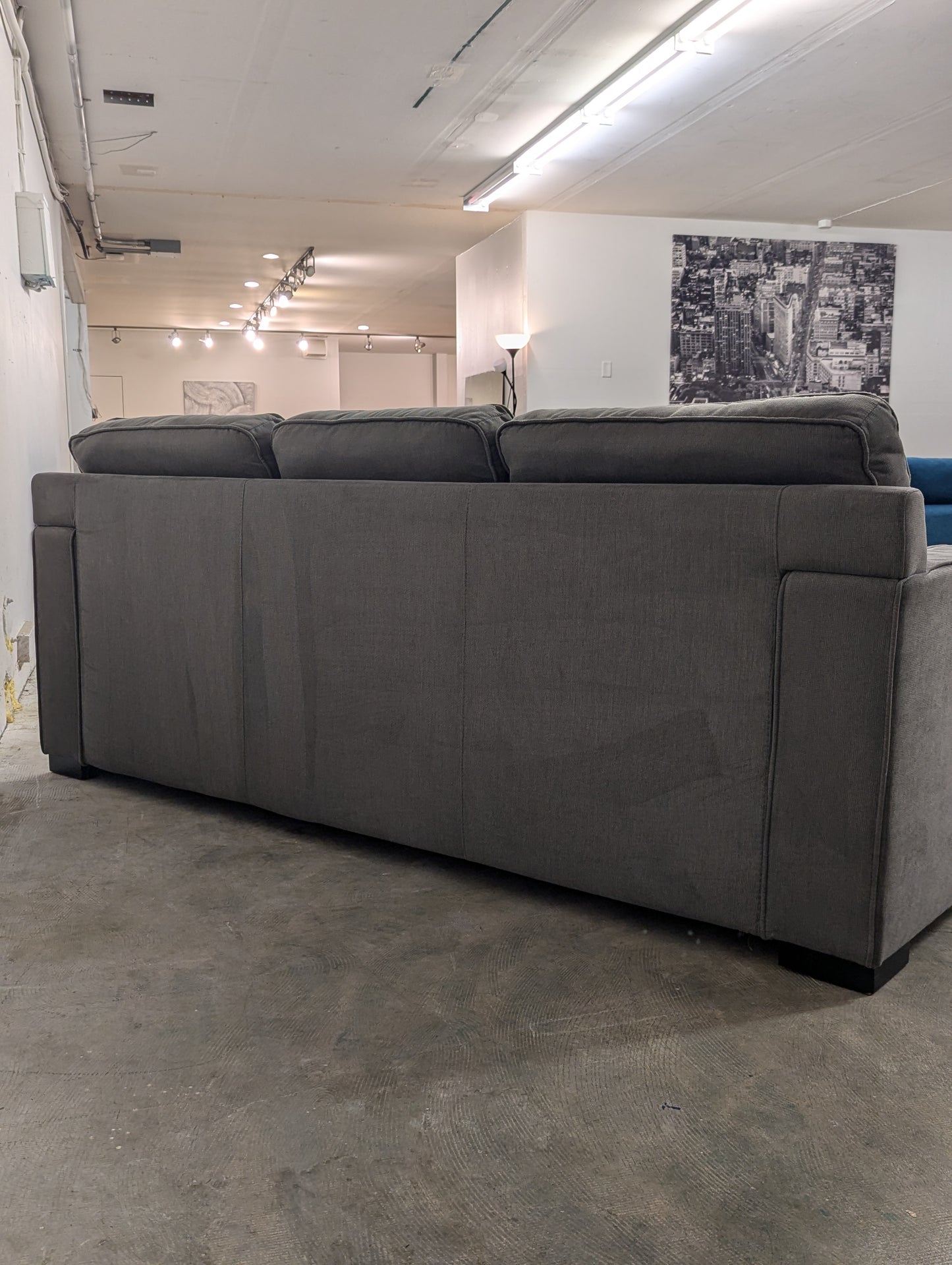 Sectional+ Storage Memory Foam Pull Out Bed