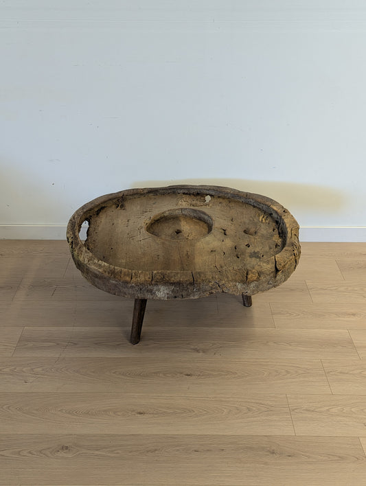 Antique Grinding Wheel Coffee Table