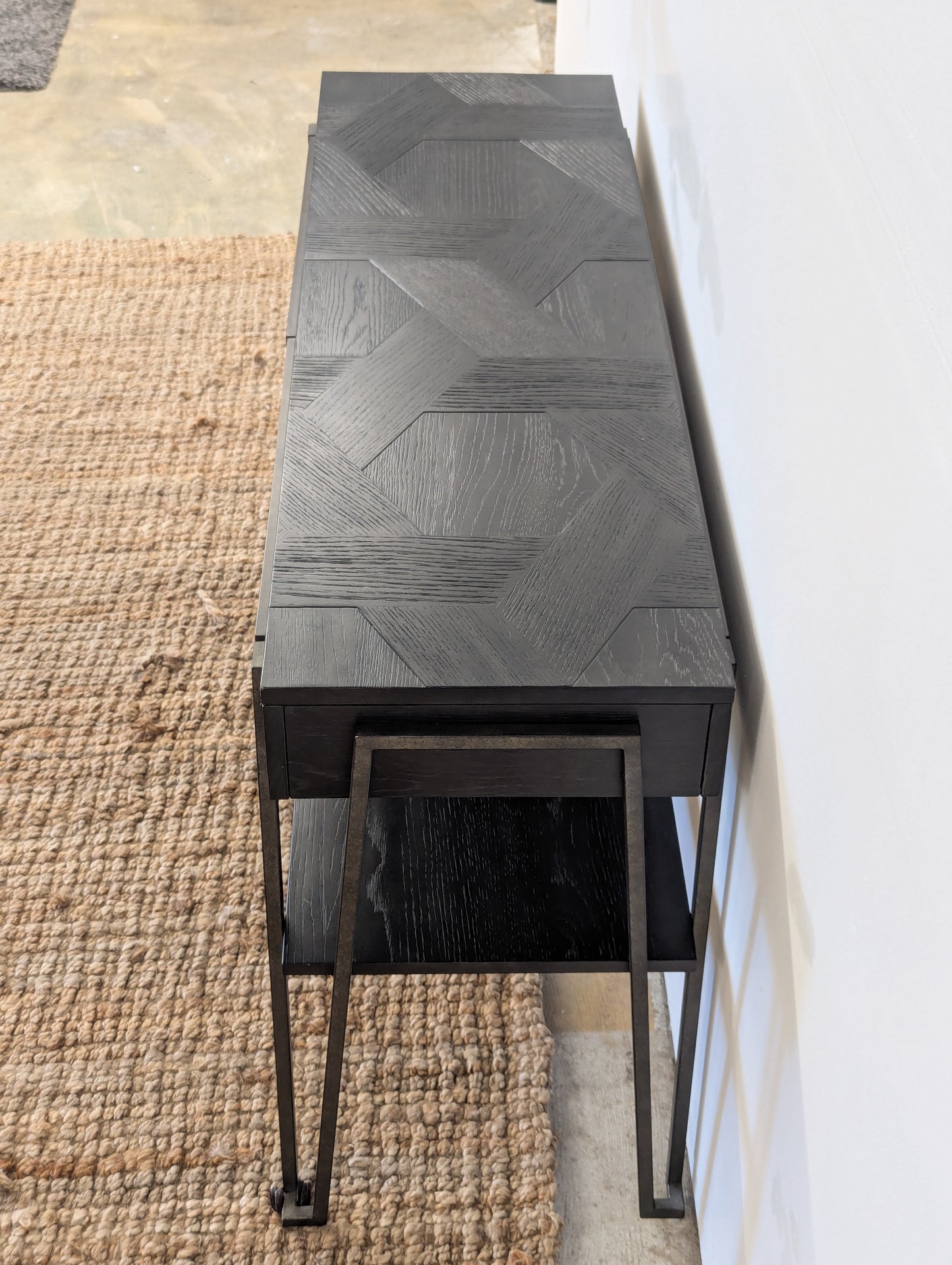 Maghom Wooden Open Metal Table