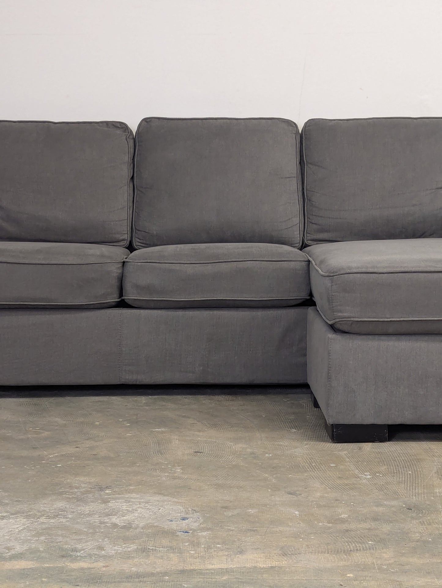 Sectional+ Storage Memory Foam Pull Out Bed