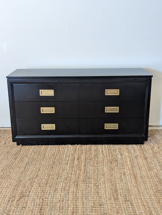 Z Gallerie Black Laquer Dresser