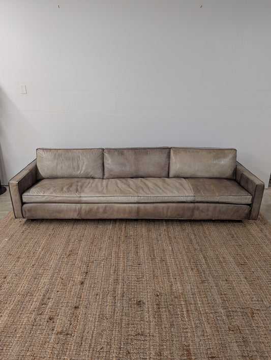 Custom Leather Sofa