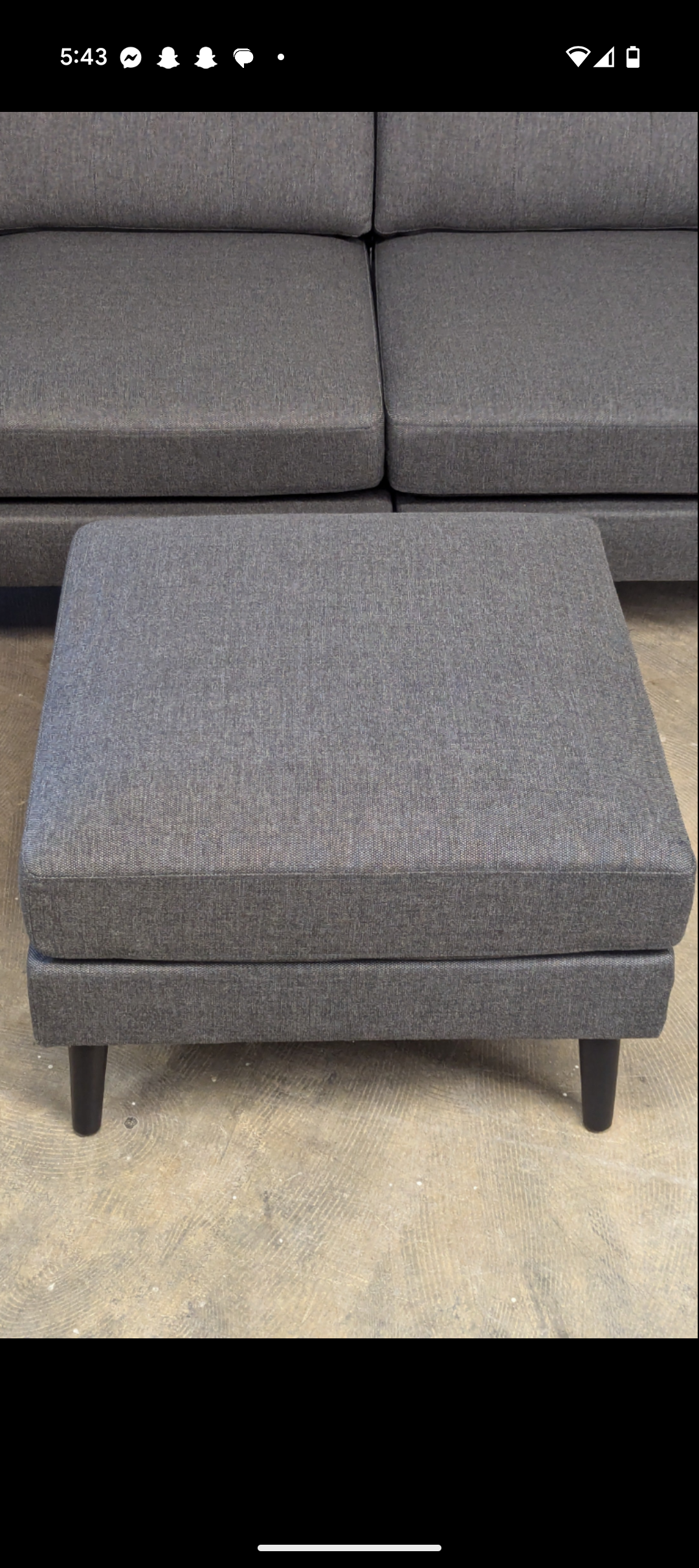 Burrow Nomad Ottoman