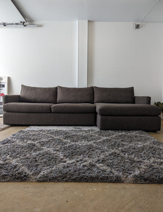 Crate and Barrel Lounge Deep Sectional