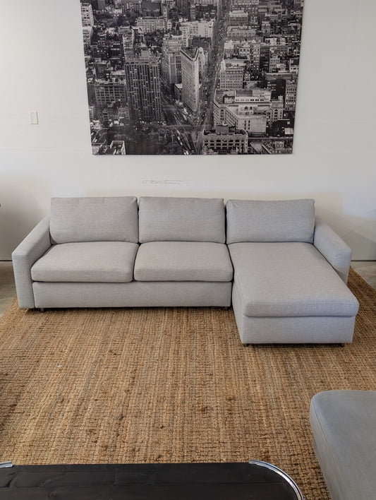 EQ3 Reva Sectional + Storage+ Pull out Bed