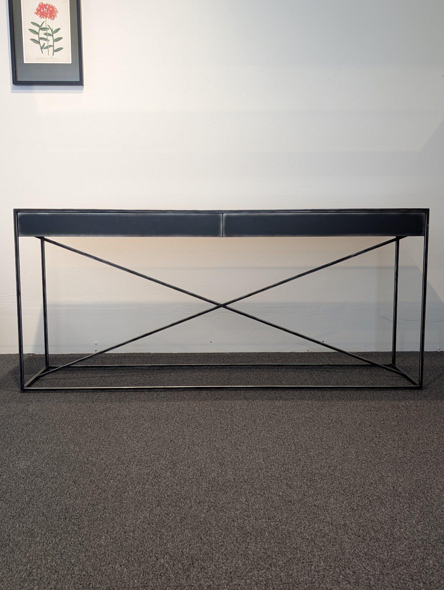 Restoration Hardware Gramercy Mirrored Console Table