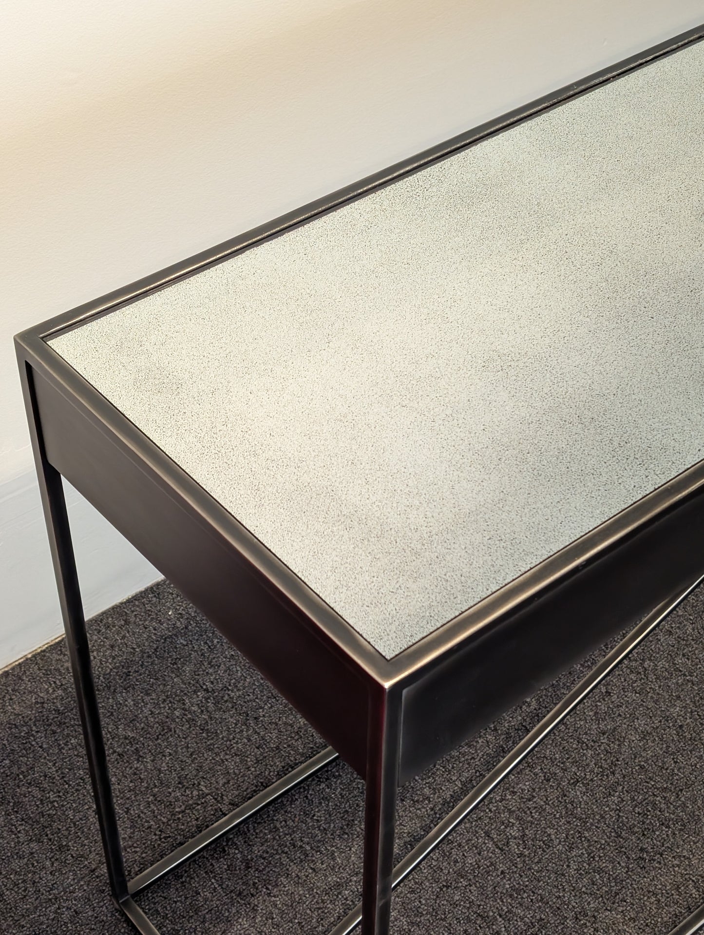 Restoration Hardware Gramercy Mirrored Console Table