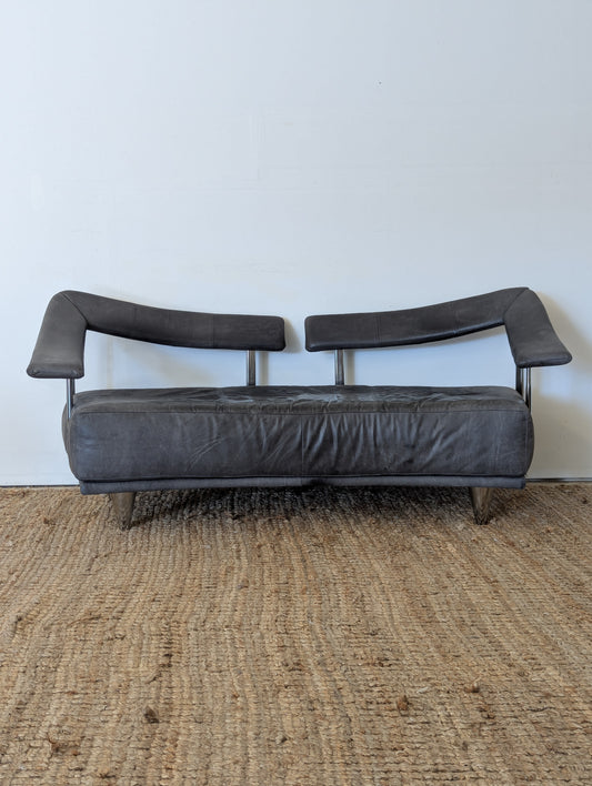 Vintage Germain Leather Sofa