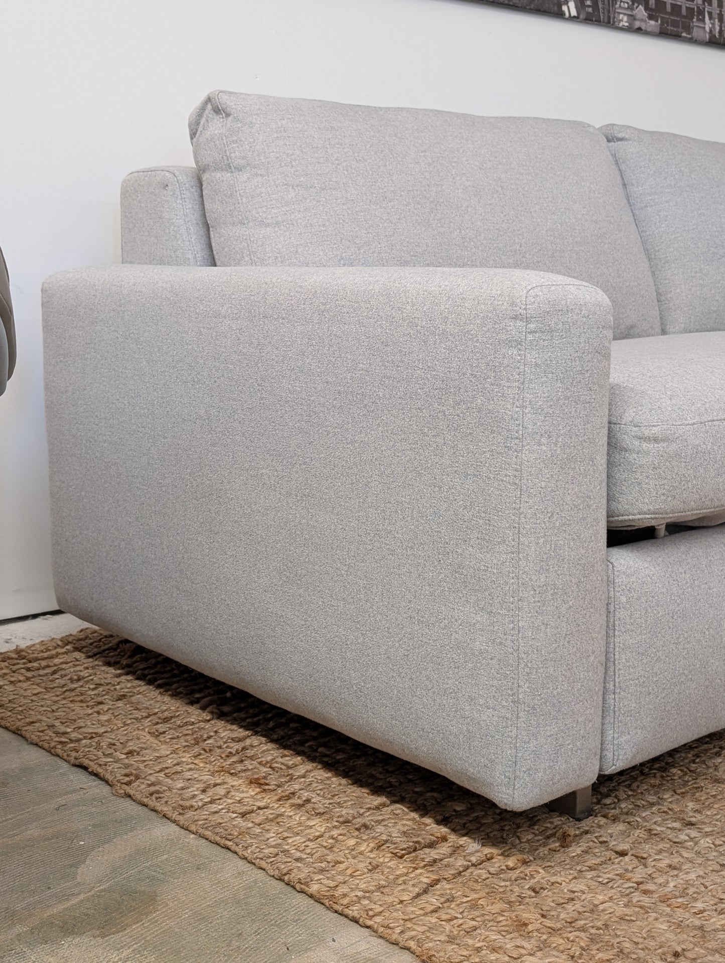 EQ3 Reva Sectional + Storage+ Pull out Bed
