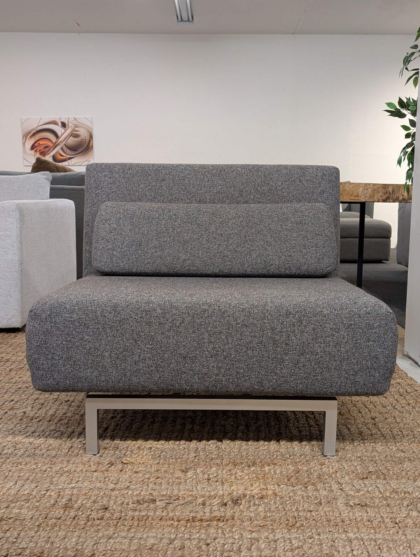 Single Swiveling Chair Bed