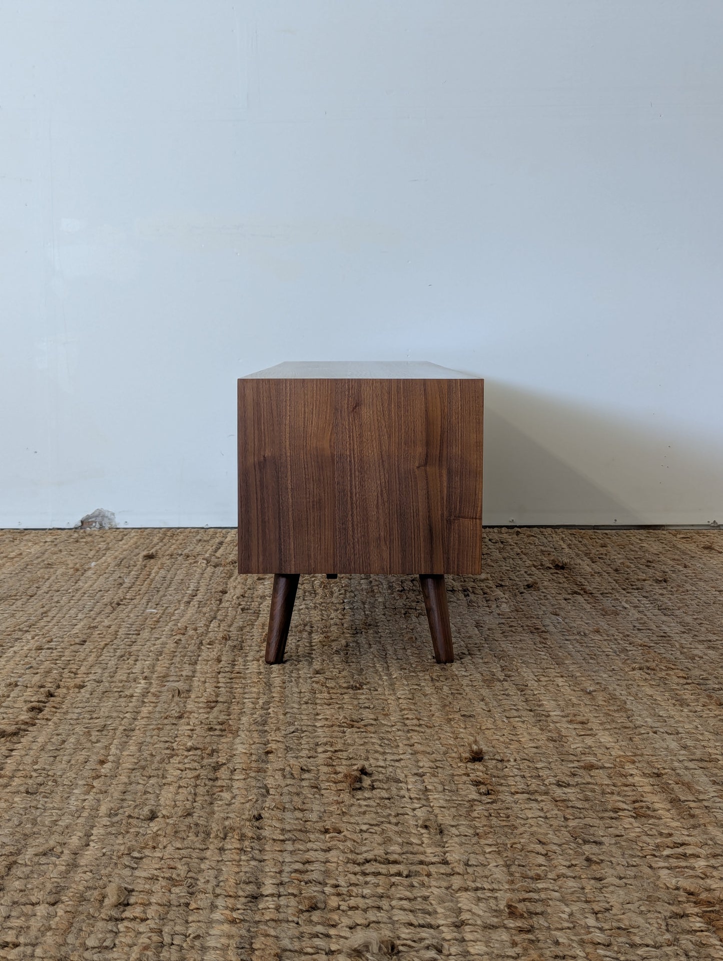 Article Seno 63" Low Media Unit - Walnut