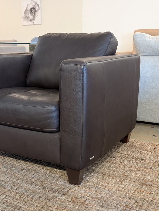 Natuzzi Italia Lazzio II Leather Chair