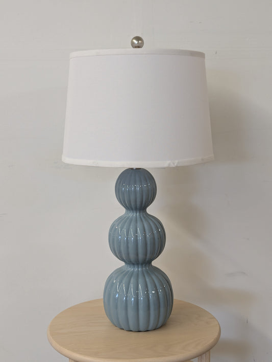 Maxax Blue Ceramic Table Lamp