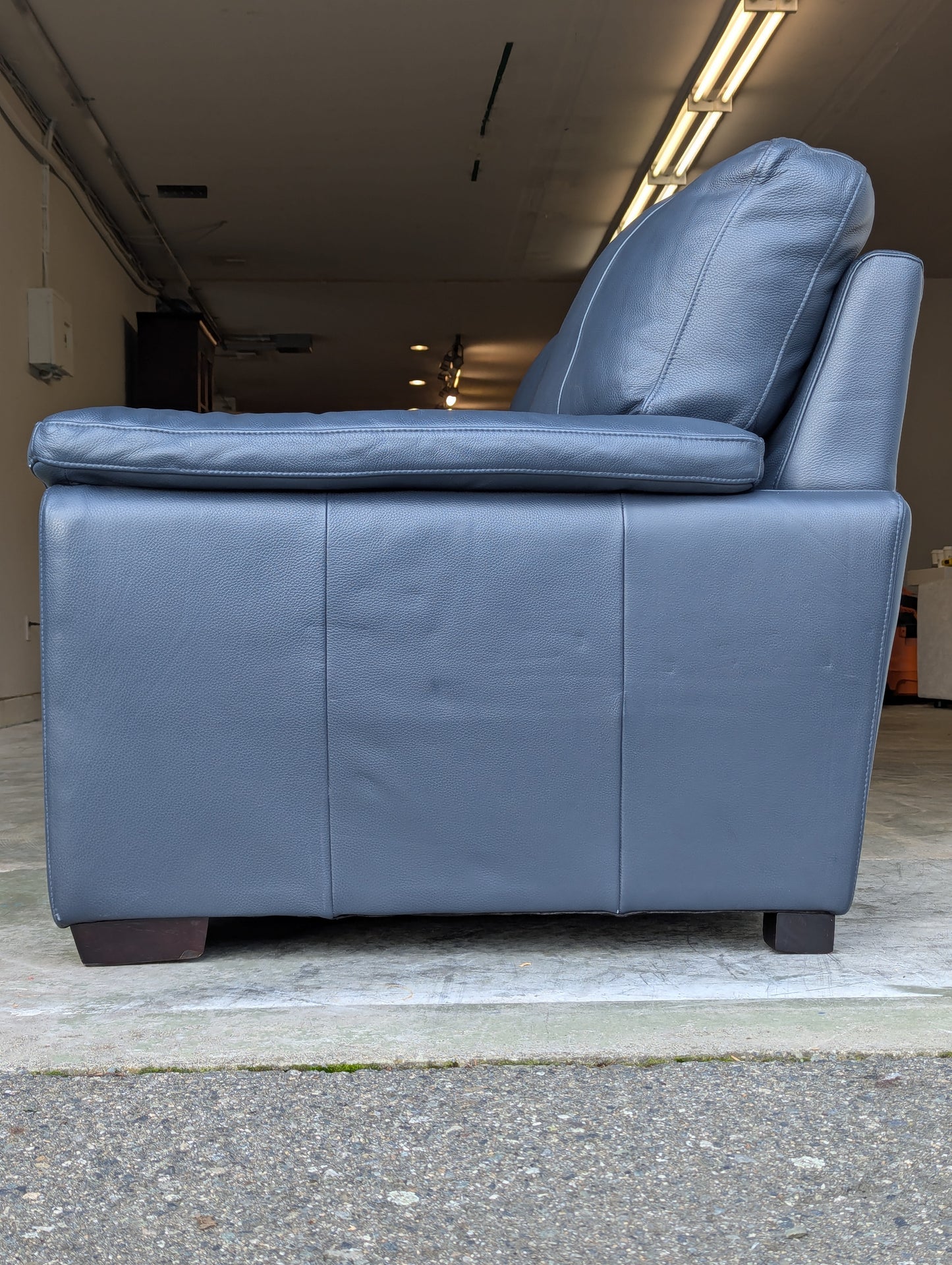 Gaetano Leather Loveseat