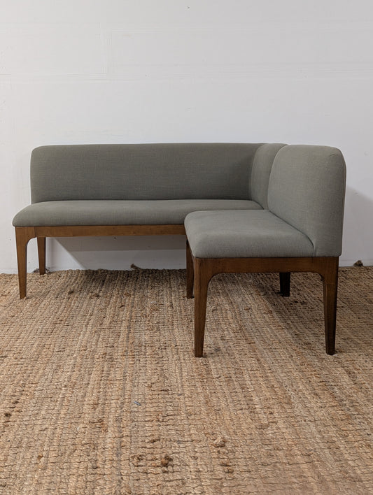 Article Rosin Banquette Smoked Oak and Welsh Green