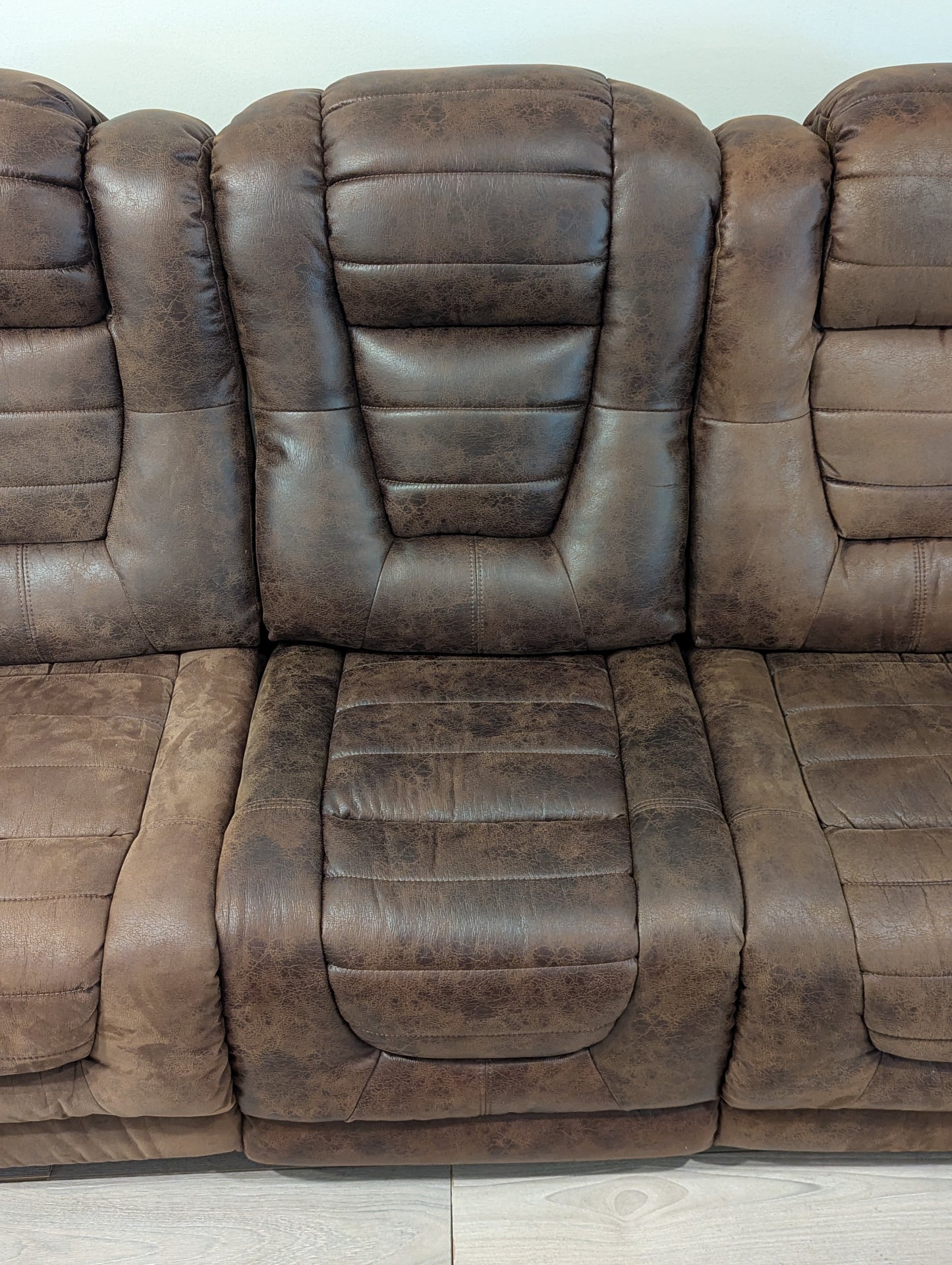 Ashley Owners Box Power Reclining Loveseat with Console