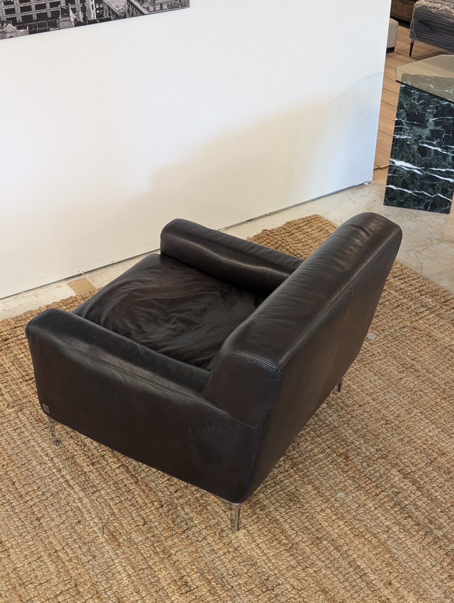 Calia Italia Leather Chair