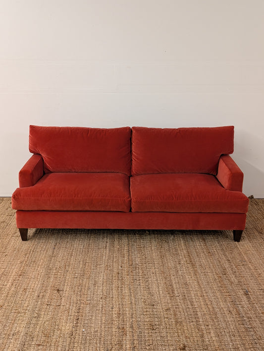 Rowe Tatum Velvet Sofa