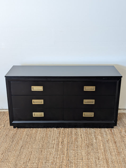 Z Gallerie Black Laquer Dresser